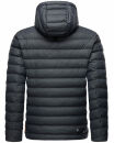 Stone Harbour Zaharoo wasserdichte Herren Regen Steppjacke B731 Stein Blau Größe S - Gr. S