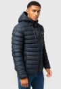 Stone Harbour Zaharoo wasserdichte Herren Regen Steppjacke B731 Stein Blau Größe S - Gr. S