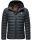 Stone Harbour Zaharoo wasserdichte Herren Regen Steppjacke B731 Stein Blau Größe S - Gr. S