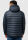 Stone Harbour Zaharoo wasserdichte Herren Regen Steppjacke B731 Stein Blau Größe S - Gr. S