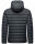 Stone Harbour Zaharoo wasserdichte Herren Regen Steppjacke B731 Stein Blau Größe S - Gr. S