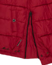 Marikoo Zarinaa Damen Steppweste Weste Übergangsweste mit Kapuze B898 Blood Red Größe S - Gr. 36