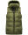 Marikoo Zarinaa Damen Steppweste Weste Übergangsweste mit Kapuze B898 Dusty Olive Größe XS - Gr. 34