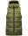 Marikoo Zarinaa Damen Steppweste Weste Übergangsweste mit Kapuze B898 Dusty Olive Größe XS - Gr. 34