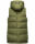 Marikoo Zarinaa Damen Steppweste Weste Übergangsweste mit Kapuze B898 Dusty Olive Größe XS - Gr. 34