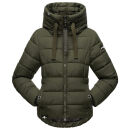 Navahoo Amayaa Damen Winterjacke B930 Olive Größe XS - Gr. 34