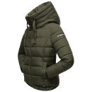 Navahoo Amayaa Damen Winterjacke B930 Olive Größe M - Gr. 38