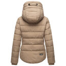 Navahoo Amayaa Damen Winterjacke B930 Taupe Größe XS - Gr. 34