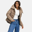 Navahoo Amayaa Damen Winterjacke B930 Taupe Größe M - Gr. 38