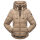 Navahoo Amayaa Damen Winterjacke B930 Taupe Größe M - Gr. 38