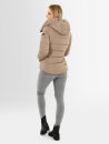 Navahoo Amayaa Damen Winterjacke B930 Taupe Größe L - Gr. 40