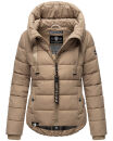 Navahoo Amayaa Damen Winterjacke B930 Taupe Größe L - Gr. 40
