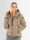 Navahoo Amayaa Damen Winterjacke B930 Taupe Größe L - Gr. 40