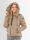 Navahoo Amayaa Damen Winterjacke B930 Taupe Größe L - Gr. 40