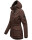Marikoo Babetaa Princess Damen Winterjacke B931 Dark Choco Größe XS - Gr. 34