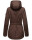 Marikoo Babetaa Princess Damen Winterjacke B931 Dark Choco Größe XS - Gr. 34