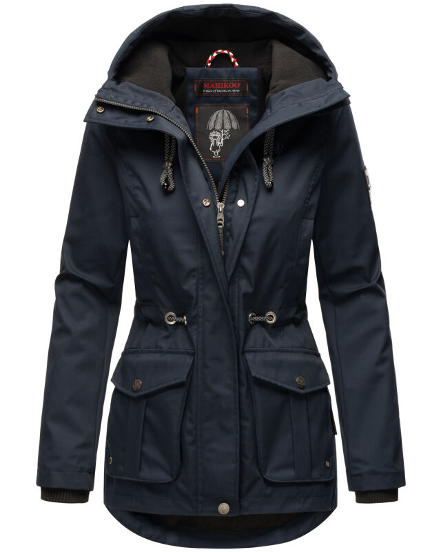 Marikoo Babetaa Princess Damen Winterjacke B931 Navy Größe XXL - Gr. 44