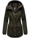 Marikoo Babetaa Princess Damen Winterjacke B931 Olive Größe XS - Gr. 34