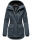 Marikoo Babetaa Princess Damen Winterjacke B931 Blau Größe S - Gr. 36
