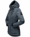 Marikoo Babetaa Princess Damen Winterjacke B931 Blau Größe XL - Gr. 42