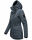 Marikoo Babetaa Princess Damen Winterjacke B931 Blau Größe XL - Gr. 42