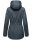 Marikoo Babetaa Princess Damen Winterjacke B931 Blau Größe XL - Gr. 42