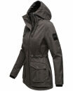 Marikoo Babetaa Princess Damen Winterjacke B931 Anthrazit Größe XL - Gr. 42