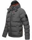 Stone Harbour Arvidoo Herren Winterjacke B736 Anthrazit Größe S - Gr. S