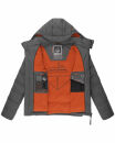 Stone Harbour Arvidoo Herren Winterjacke B736 Anthrazit Größe S - Gr. S