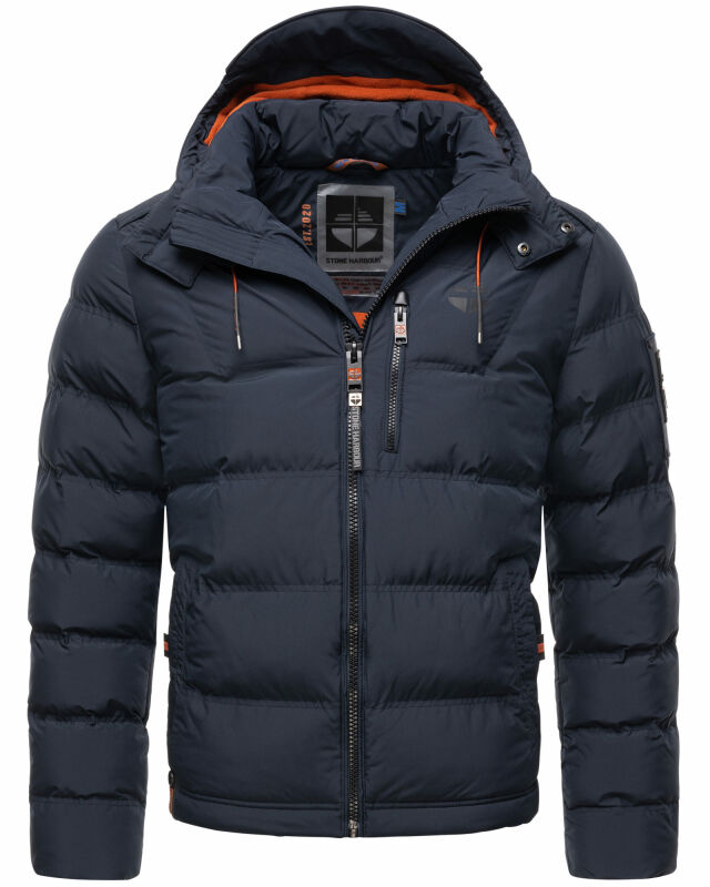 Stone Harbour Arvidoo Herren Winterjacke B736 Navy Größe M - Gr. M