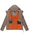 Stone Harbour Arvidoo Herren Winterjacke B736 Stein Braun Größe M - Gr. M