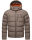 Stone Harbour Arvidoo Herren Winterjacke B736 Stein Braun Größe M - Gr. M