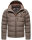 Stone Harbour Arvidoo Herren Winterjacke B736 Stein Braun Größe L - Gr. L