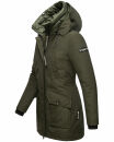 Navahoo Blizzardstorm Damen Jacke B923 Olive Größe XS - Gr. 34