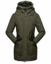 Navahoo Blizzardstorm Damen Jacke B923 Olive Größe XS - Gr. 34