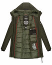 Navahoo Blizzardstorm Damen Jacke B923 Olive Größe M - Gr. 38