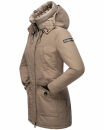Navahoo Blizzardstorm Damen Jacke B923 Taupe Grau Größe XXL - Gr. 44