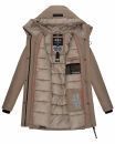 Navahoo Blizzardstorm Damen Jacke B923 Taupe Grau Größe XXL - Gr. 44