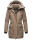 Navahoo Blizzardstorm Damen Jacke B923 Taupe Grau Größe XXL - Gr. 44