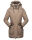 Navahoo Blizzardstorm Damen Jacke B923 Taupe Grau Größe XXL - Gr. 44