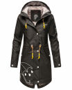 Marikoo Dancing Umbrella Damen Jacke B924 Schwarz Größe XL - Gr. 42
