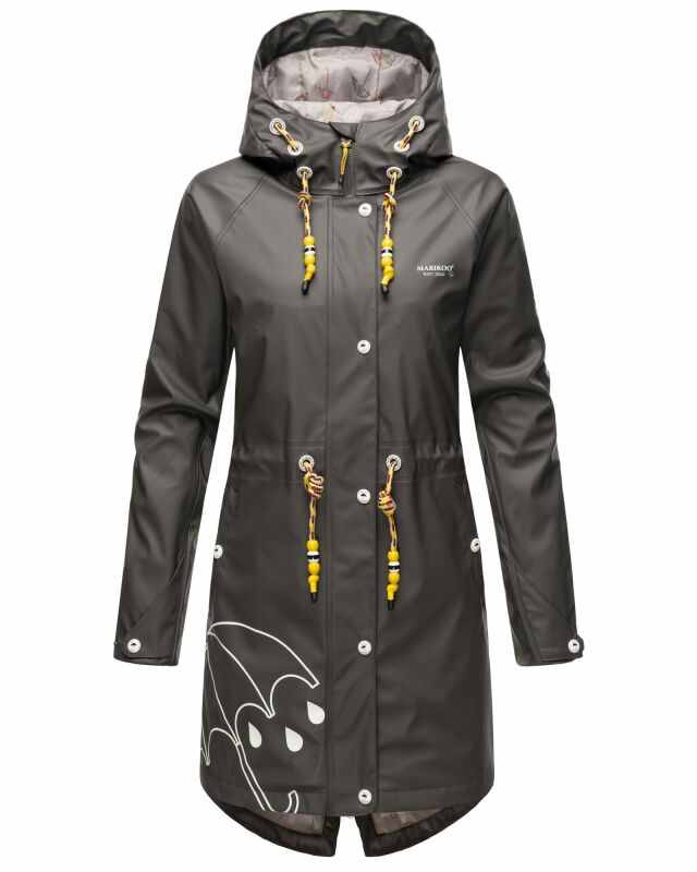 Marikoo Dancing Umbrella Damen Jacke B924 Anthrazit Größe M - Gr. 38