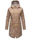 Marikoo Dancing Umbrella Damen Jacke B924 Taupe Größe XS - Gr. 34