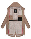 Marikoo Dancing Umbrella Damen Jacke B924 Taupe Größe XS - Gr. 34