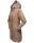 Marikoo Dancing Umbrella Damen Jacke B924 Taupe Größe XS - Gr. 34