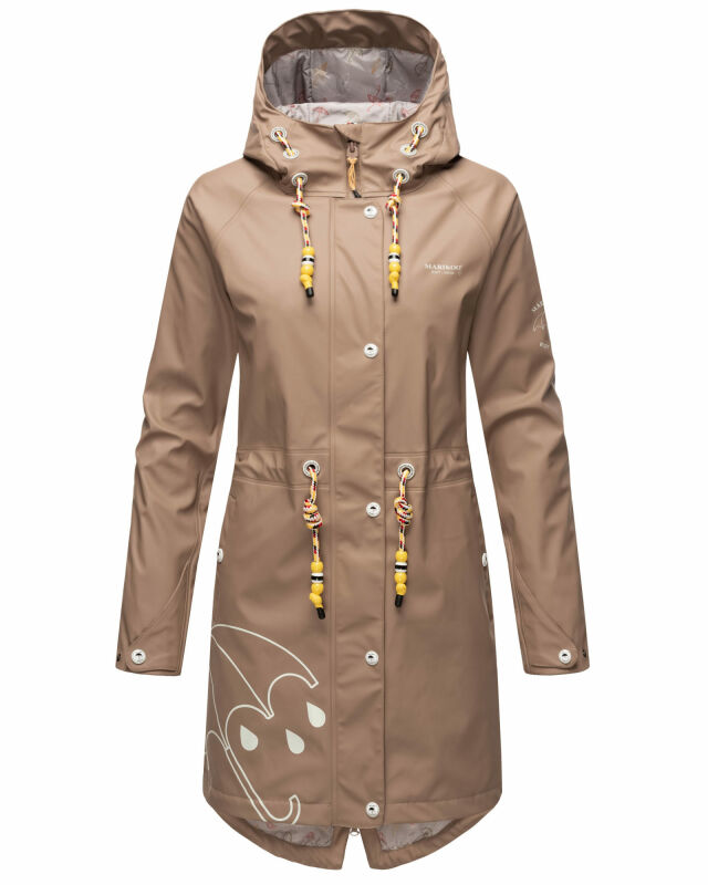 Marikoo Dancing Umbrella Damen Jacke B924 Taupe Größe L - Gr. 40