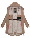 Marikoo Dancing Umbrella Damen Jacke B924 Taupe Größe L - Gr. 40