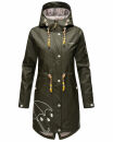 Marikoo Dancing Umbrella Damen Jacke B924 Dark Olive Größe XS - Gr. 34