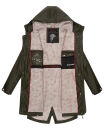 Marikoo Dancing Umbrella Damen Jacke B924 Dark Olive Größe L - Gr. 40