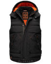 Stone Harbour Egoor Herren Weste B737 Schwarz Größe XXL - Gr. 2XL